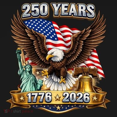 250 Years American 250th Anniversary Women's V-Neck T-Shirt