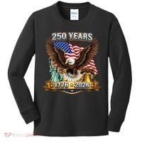 250 Years American 250th Anniversary Kids Long Sleeve Shirt thumb 0