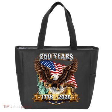 250 Years American 250th Anniversary Tote Bag