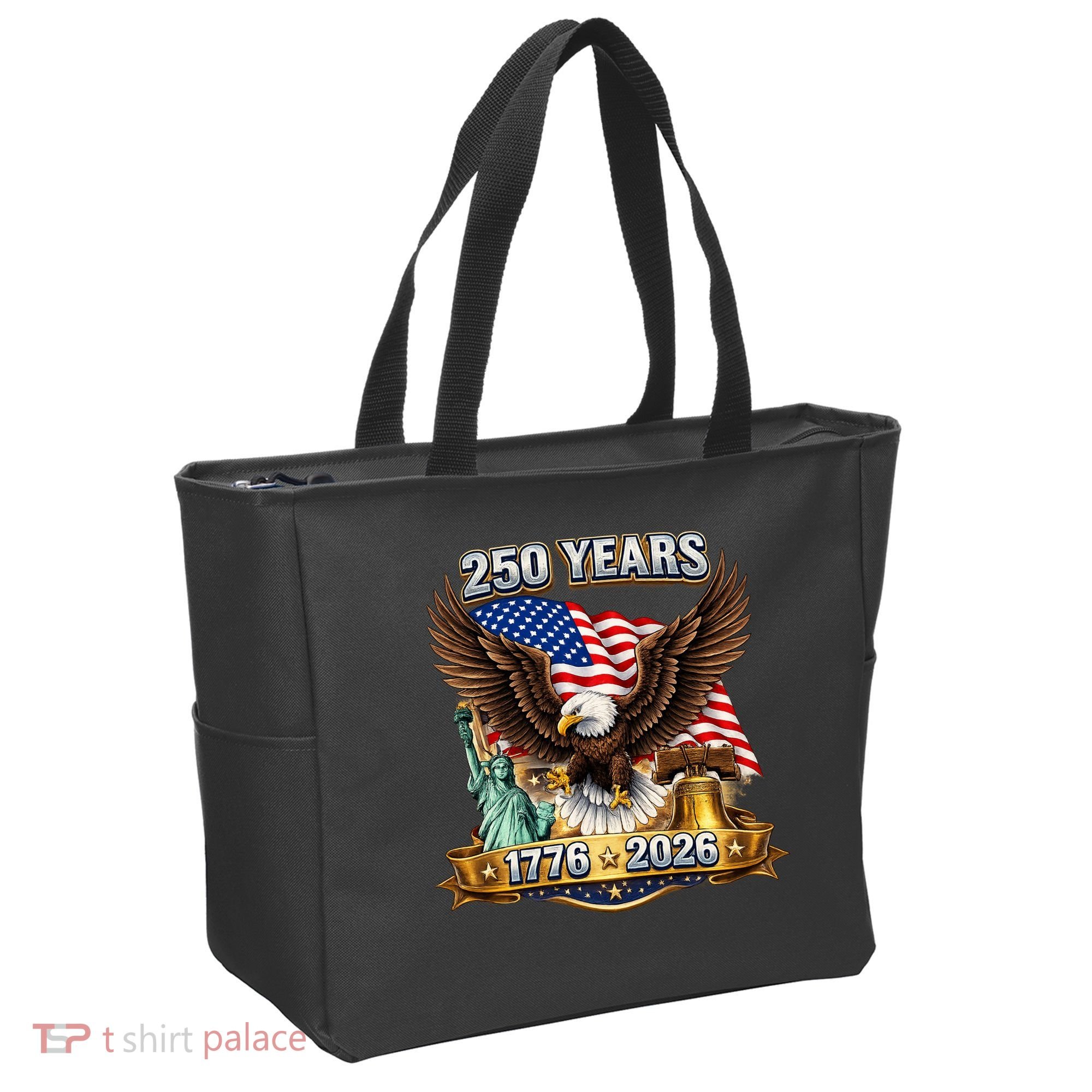 250 Years American 250th Anniversary Tote Bag