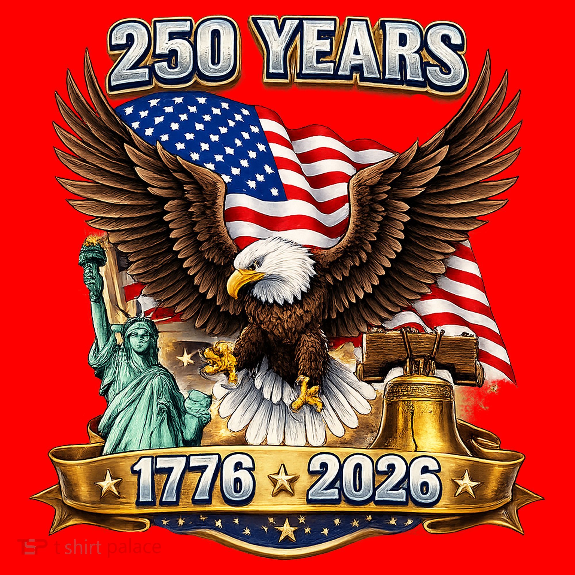 250 Years American 250th Anniversary Santa Hat
