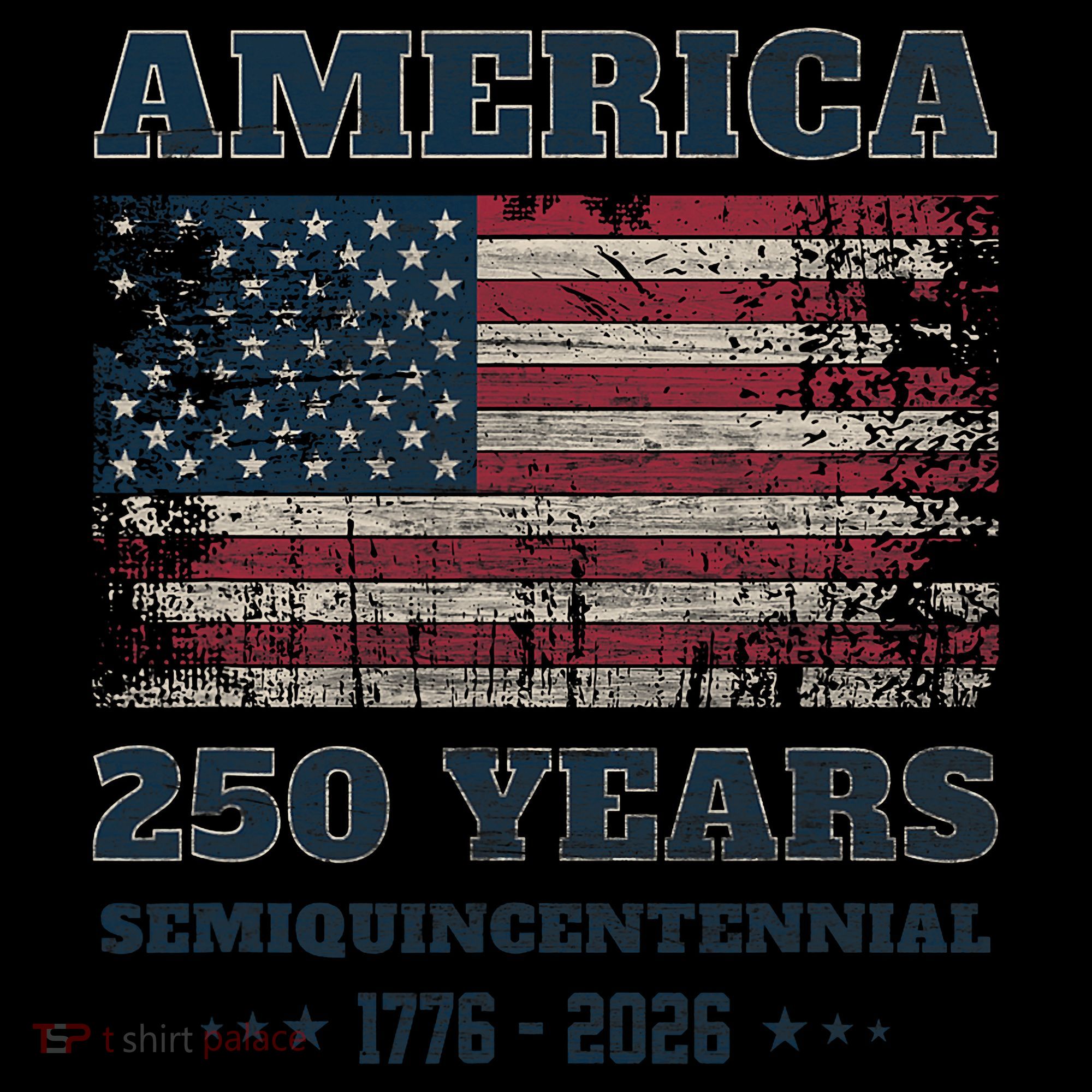 250 Years America Anniversary Grunge Flag USA Coffee Mug