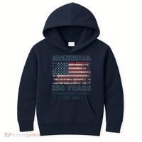 250 Years America Anniversary Grunge Flag USA Kids Hoodie thumb 0