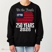 250 Years American 250th Anniversary USA Women's Sweatshirt thumb 0
