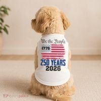 250 Years American 250th Anniversary USA Doggie Tank thumb 2