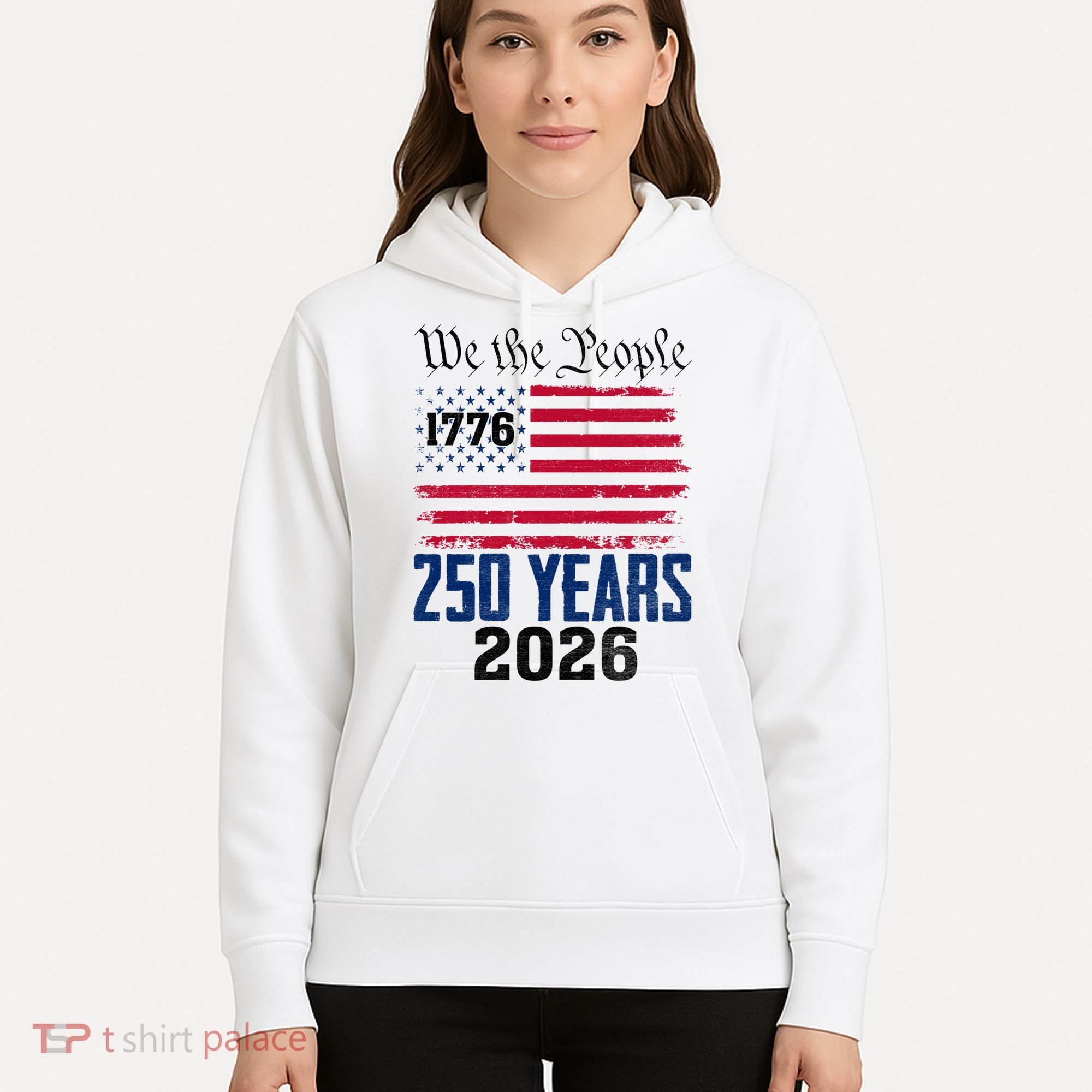 250 Years American 250th Anniversary USA Hoodie