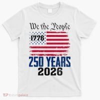 250 Years American 250th Anniversary USA T-Shirt thumb 0