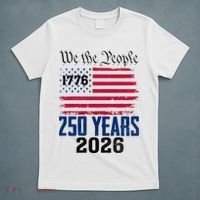 250 Years American 250th Anniversary USA T-Shirt thumb 5