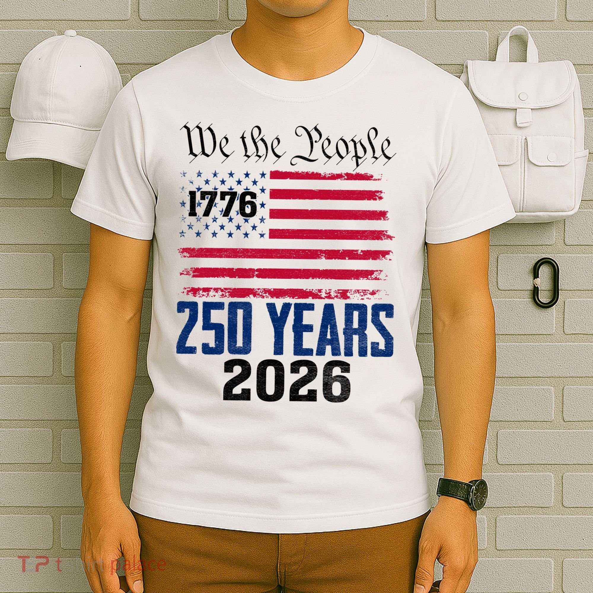 250 Years American 250th Anniversary USA T-Shirt