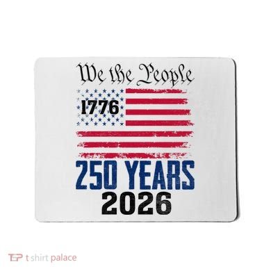250 Years American 250th Anniversary USA Mousepad