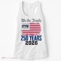 250 Years American 250th Anniversary USA Women's Tank Top thumb 0