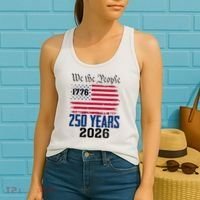 250 Years American 250th Anniversary USA Women's Tank Top thumb 2