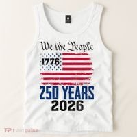 250 Years American 250th Anniversary USA Tank Top thumb 2