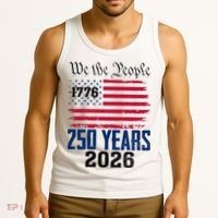 250 Years American 250th Anniversary USA Tank Top thumb 3