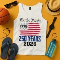 250 Years American 250th Anniversary USA Tank Top thumb 4