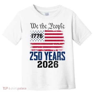 250 Years American 250th Anniversary USA Toddler T-Shirt