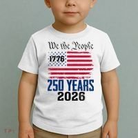 250 Years American 250th Anniversary USA Toddler T-Shirt thumb 2
