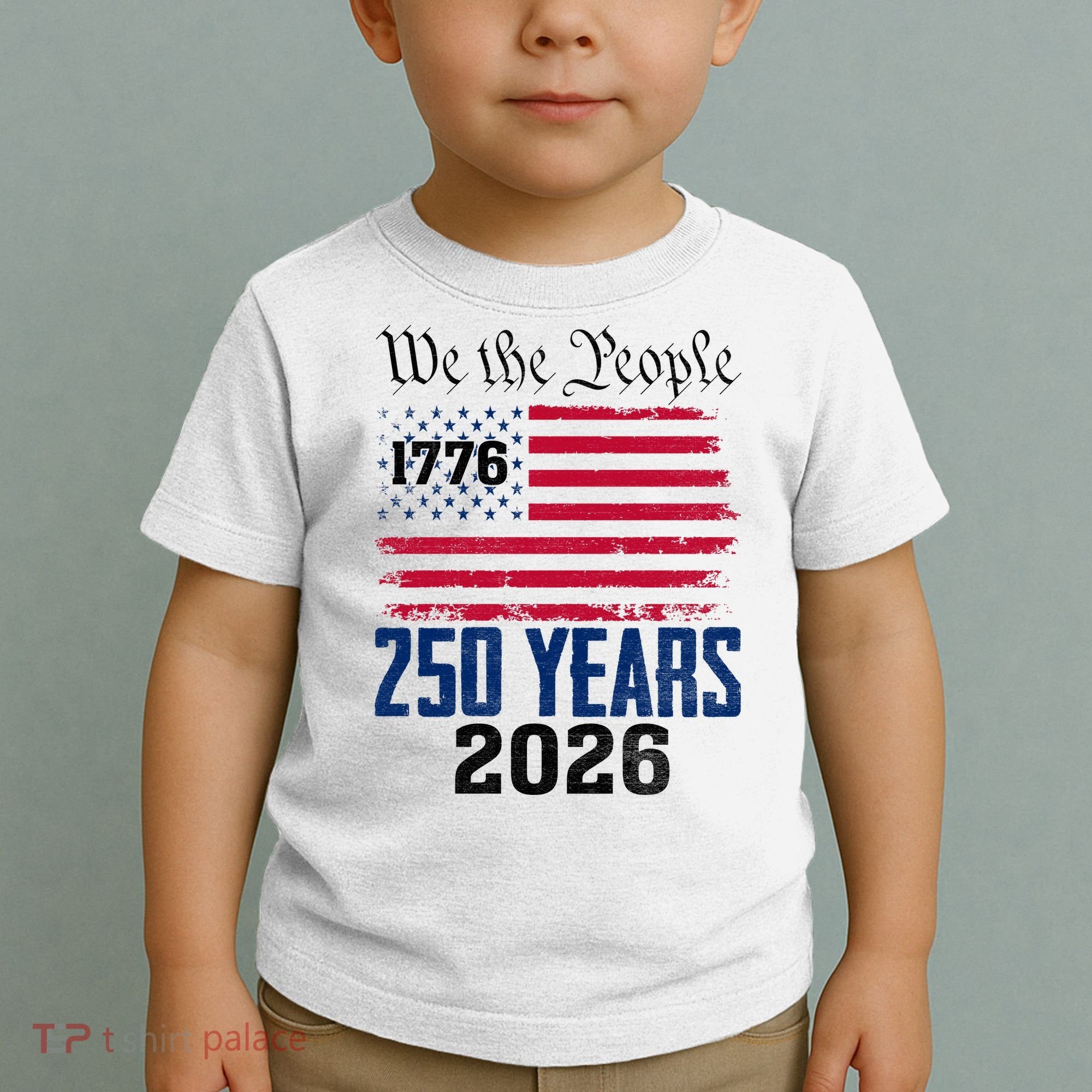 250 Years American 250th Anniversary USA Toddler T-Shirt