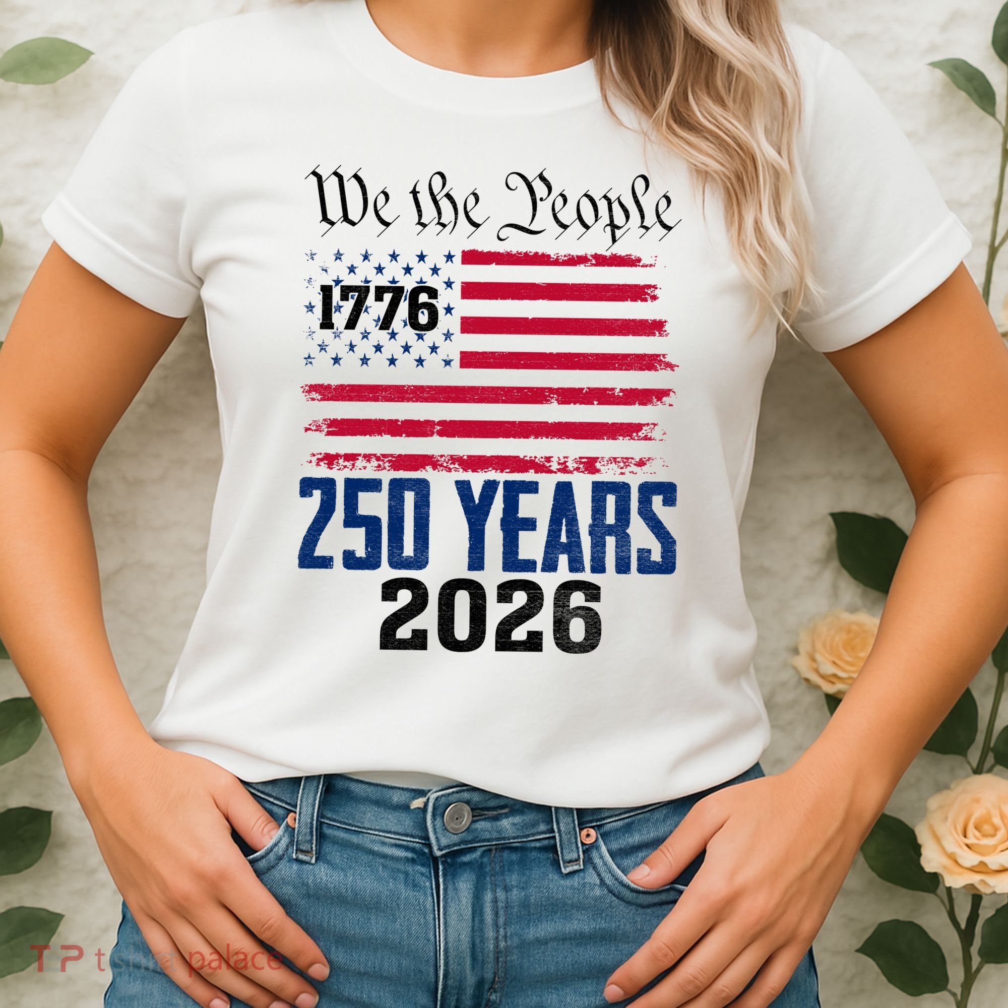 250 Years American 250th Anniversary USA Women's T-Shirt