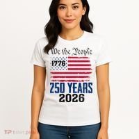 250 Years American 250th Anniversary USA Women's T-Shirt thumb 4