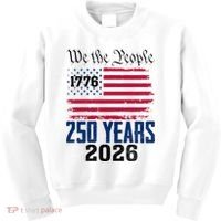 250 Years American 250th Anniversary USA Kids Sweatshirt thumb 0