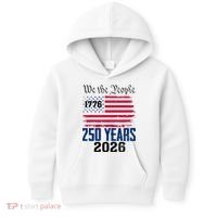 250 Years American 250th Anniversary USA Kids Hoodie thumb 0