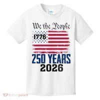 250 Years American 250th Anniversary USA Kids T-Shirt thumb 0