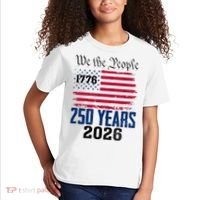 250 Years American 250th Anniversary USA Kids T-Shirt thumb 2