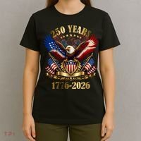 250 Years American 1776-2026 250th 4th Of July T-Shirt thumb 4