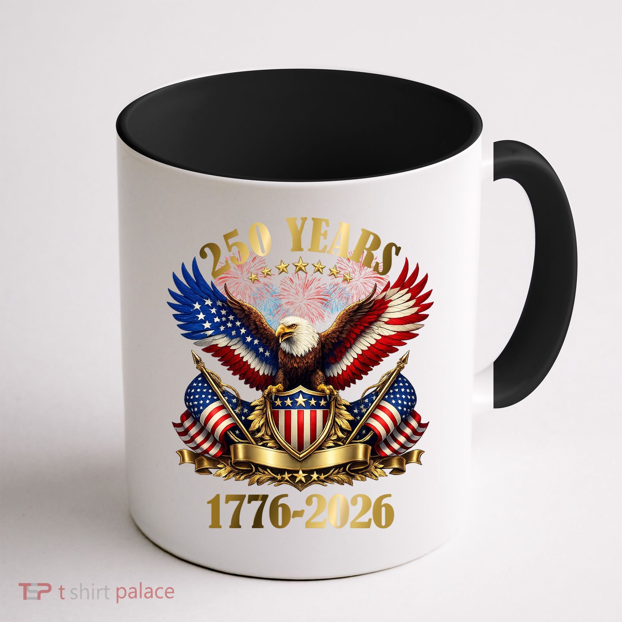 250 Years American 1776-2026 250th 4th Of July Coffee Mug