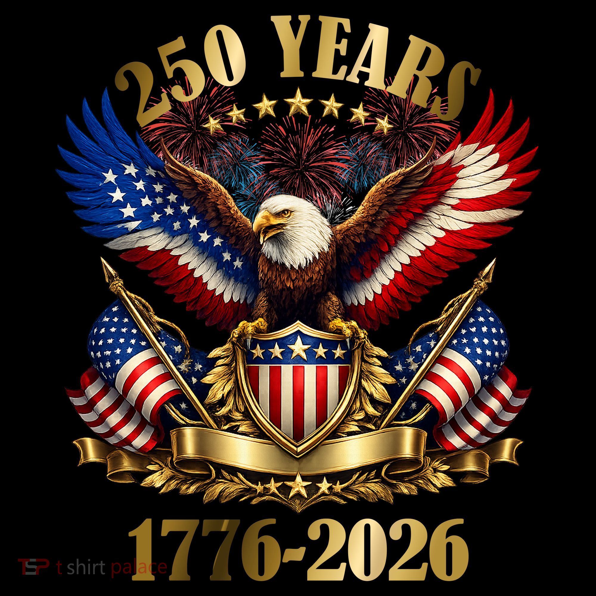 250 Years American 1776-2026 250th 4th Of July Coffee Mug
