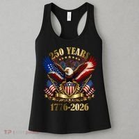 250 Years American 1776-2026 250th 4th Of July Women's Tank Top thumb 3