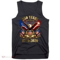 250 Years American 1776-2026 250th 4th Of July Tank Top thumb 0
