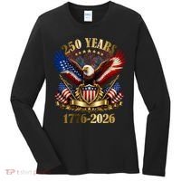 250 Years American 1776-2026 250th 4th Of July Women's Long Sleeve Shirt thumb 0