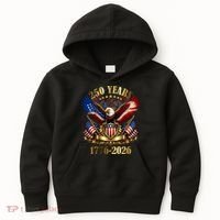 250 Years American 1776-2026 250th 4th Of July Kids Hoodie thumb 0