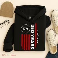 250 Years America Anniversary 250th Independence Day 1776 Hoodie thumb 4