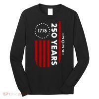 250 Years America Anniversary 250th Independence Day 1776 Long Sleeve Shirt thumb 0
