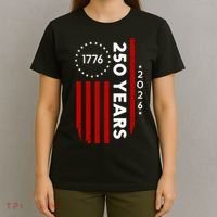 250 Years America Anniversary 250th Independence Day 1776 T-Shirt thumb 4