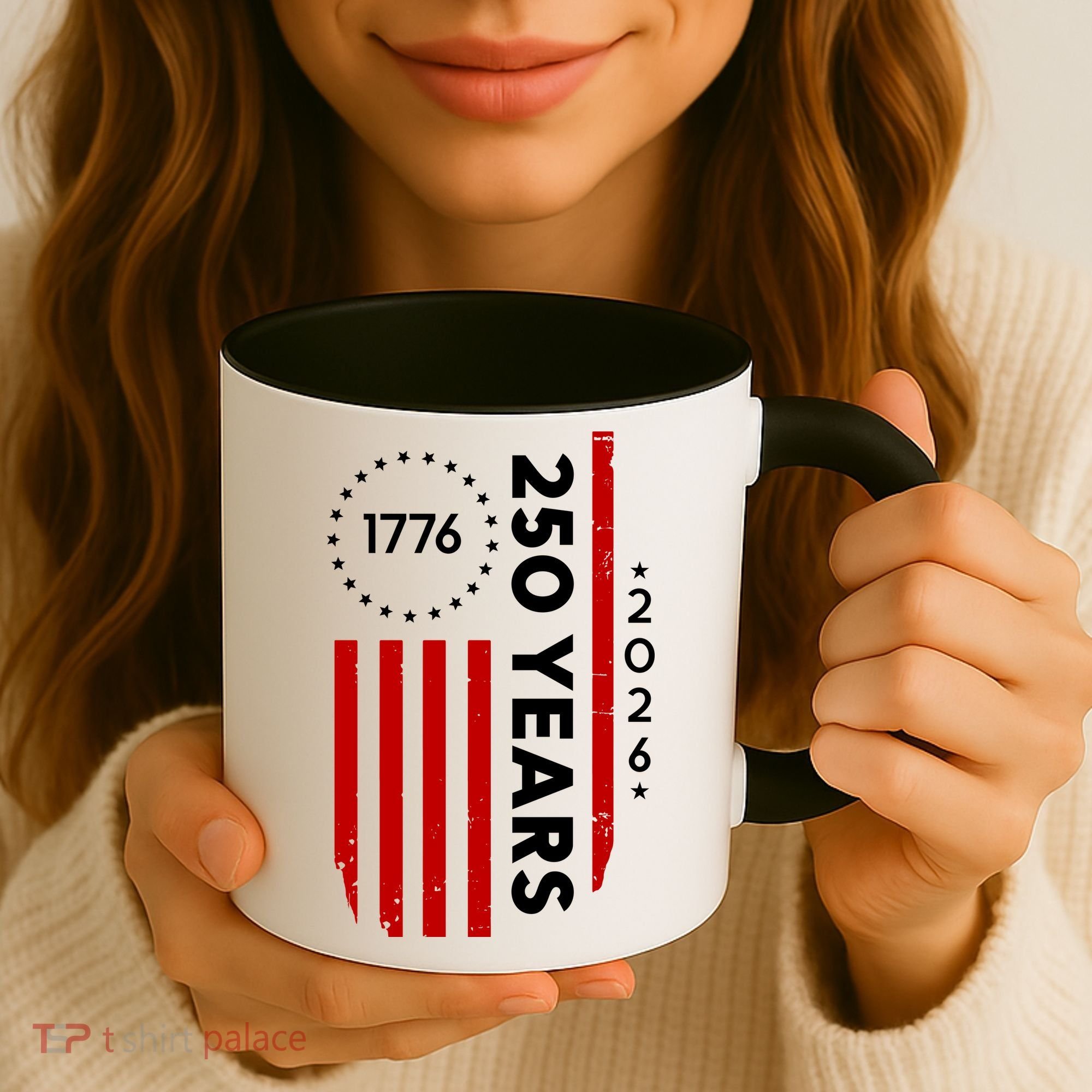 250 Years America Anniversary 250th Independence Day 1776 Coffee Mug