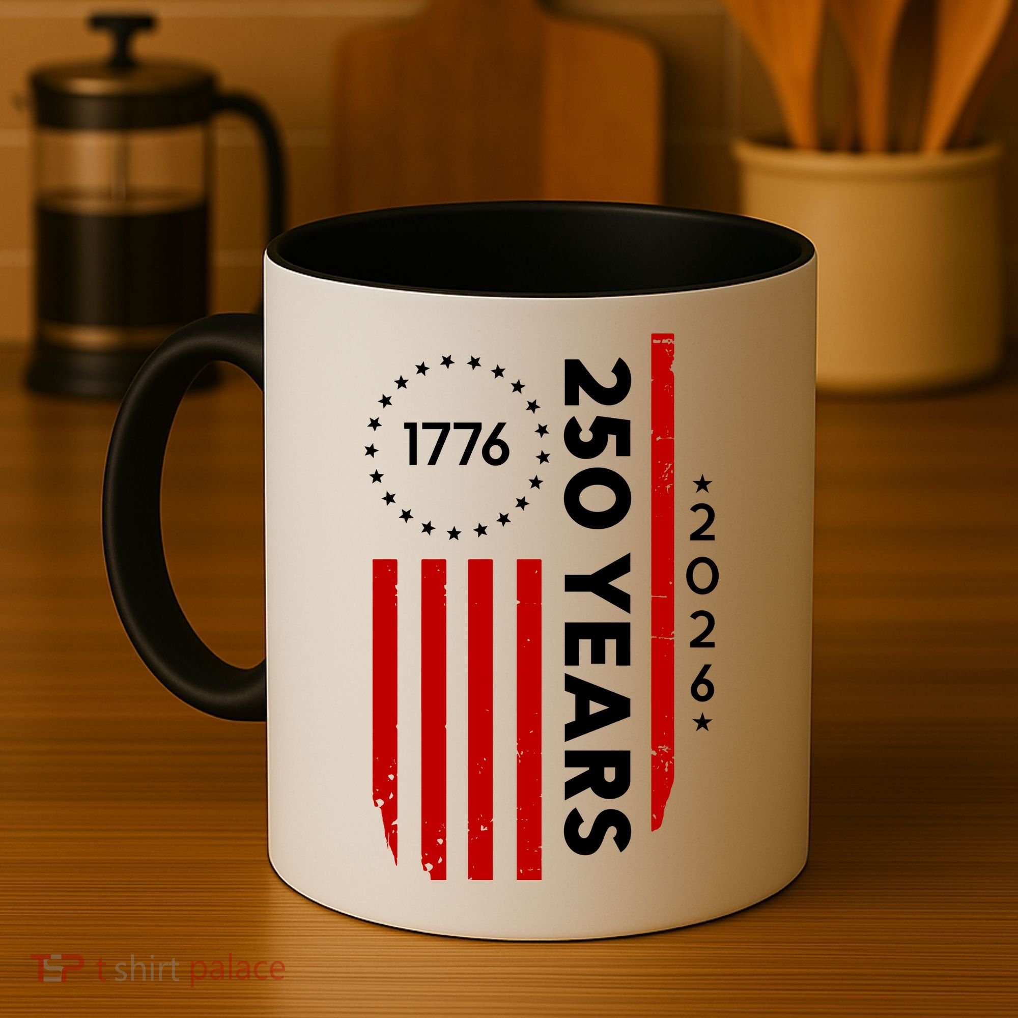 250 Years America Anniversary 250th Independence Day 1776 Coffee Mug