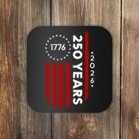 250 Years America Anniversary 250th Independence Day 1776 Coaster thumb 0