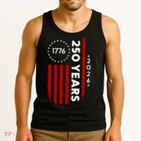 250 Years America Anniversary 250th Independence Day 1776 Tank Top thumb 3