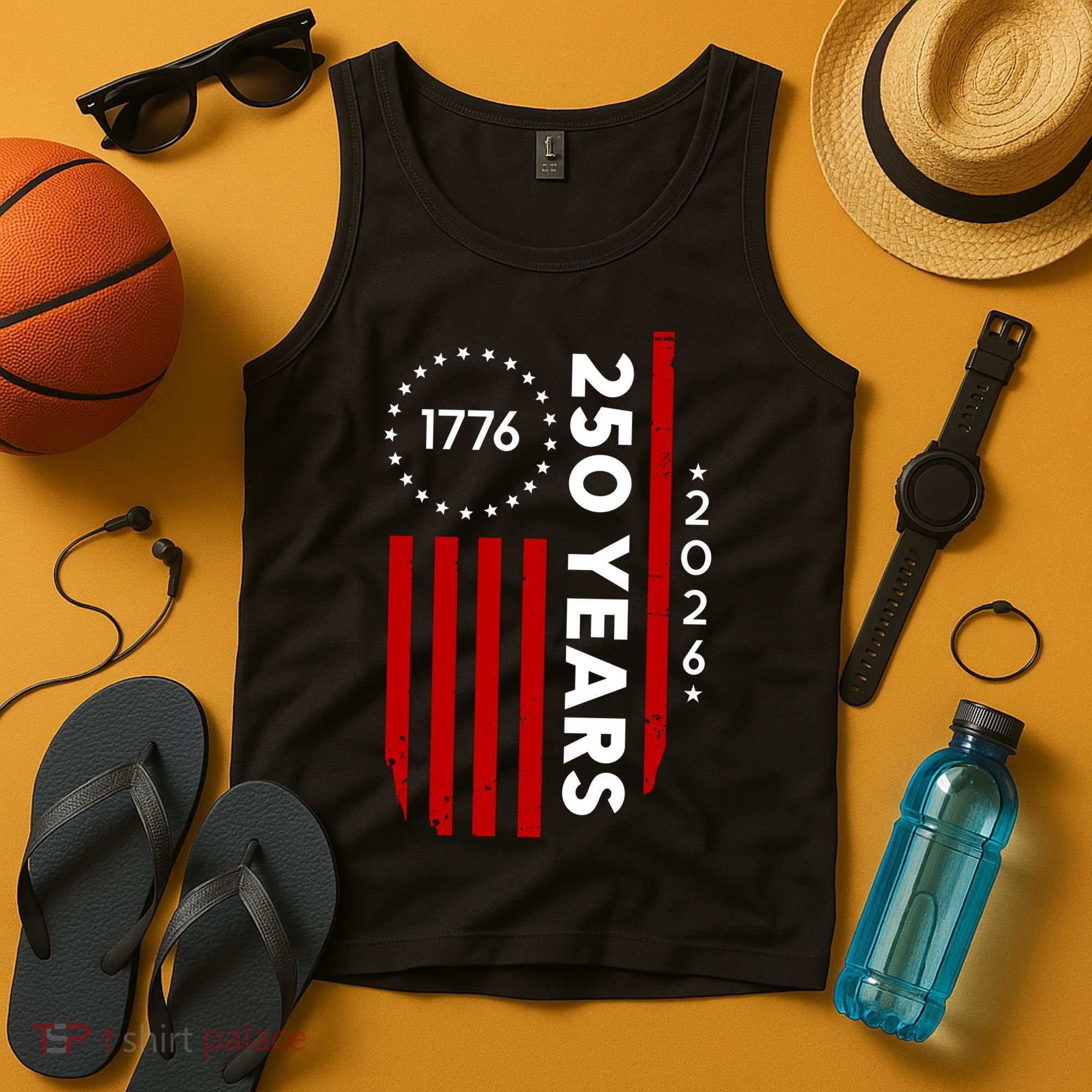 250 Years America Anniversary 250th Independence Day 1776 Tank Top