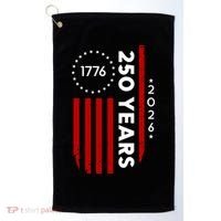 250 Years America Anniversary 250th Independence Day 1776 Golf Towel thumb 0