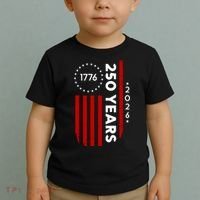 250 Years America Anniversary 250th Independence Day 1776 Toddler T-Shirt thumb 2