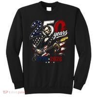 250 Years Abraham Lincoln Guitar July 4th 250th Anniversary Sweatshirt thumb 0