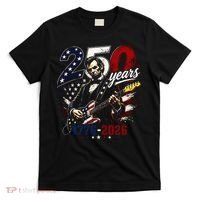 250 Years Abraham Lincoln Guitar July 4th 250th Anniversary T-Shirt thumb 0