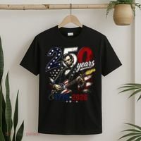 250 Years Abraham Lincoln Guitar July 4th 250th Anniversary T-Shirt thumb 2