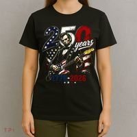 250 Years Abraham Lincoln Guitar July 4th 250th Anniversary T-Shirt thumb 4