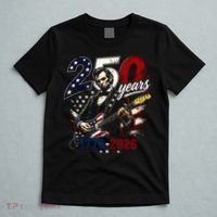 250 Years Abraham Lincoln Guitar July 4th 250th Anniversary T-Shirt thumb 5